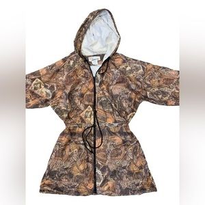 RARE Vtg retro Kenn Sporn Wippette Money Currency Fascination Print Tyvek Jacket